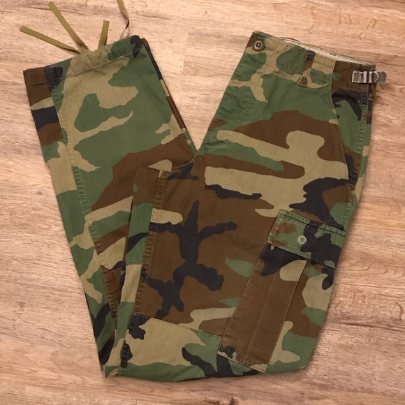 Other - Military Camouflage Cargo Pants